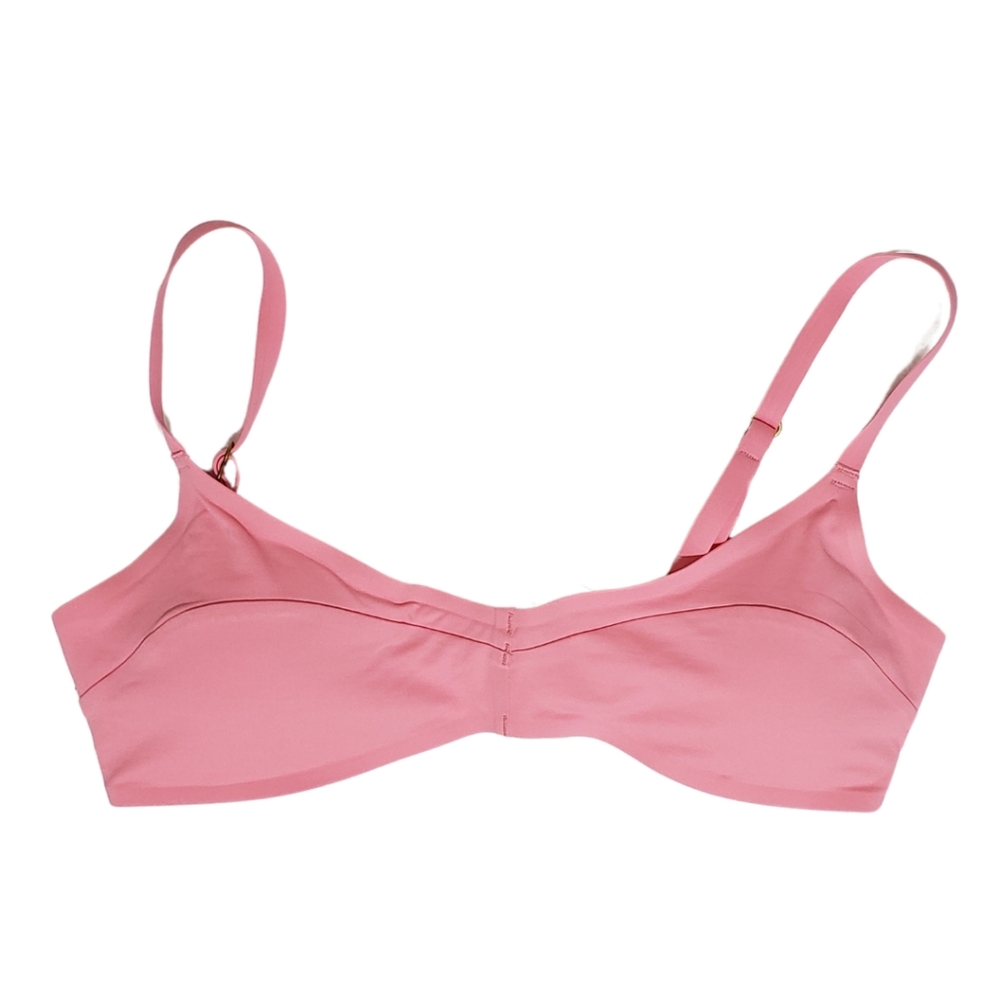 L SPACE Women's Fused Alec Bikini Swimsuit Top Guava XS NWT!
